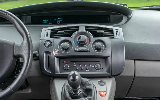 Renault Scenic cena 14950 przebieg: 190550, rok produkcji 2006 z Jarocin małe 781